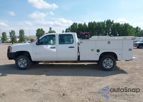 2011 GMC Sierra 2500Hd Work Truck из США, поврежденный, VIN 1GD12ZCL0BF219948